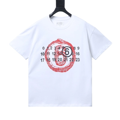 Maison Margiela Snake-themed Limited Edition Number T-shirt 01