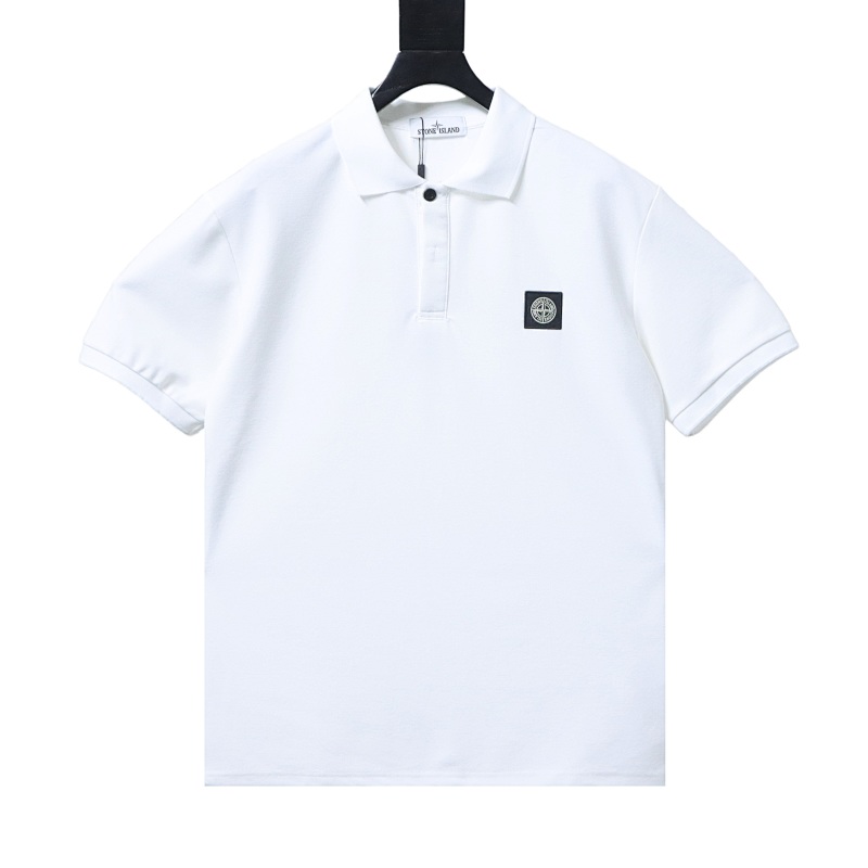 Stone Island 25FF Classic Knit Polo Shirt