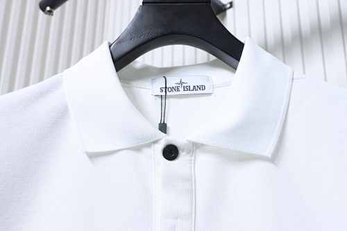 Stone Island 25FF Classic Knit Polo Shirt