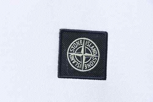 Stone Island 25FF Classic Knit Polo Shirt