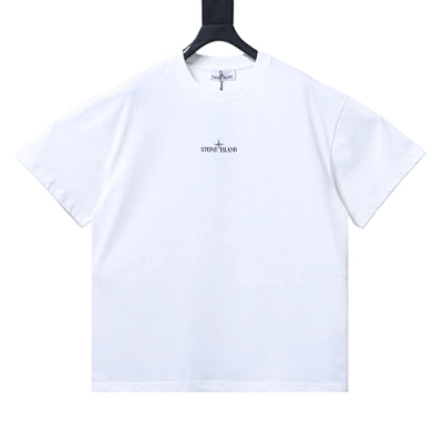 Stone Island Map Print T-shirts 02