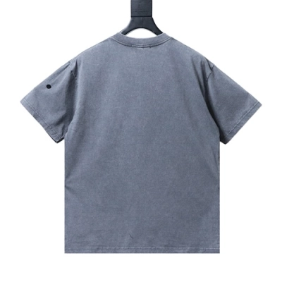 Stone Island Summer New Arrival Distressed Wash T-shirts 02