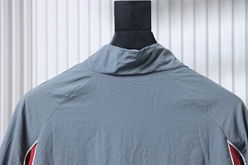 Supreme 25FW Contrast Piping Track Jacket Grey