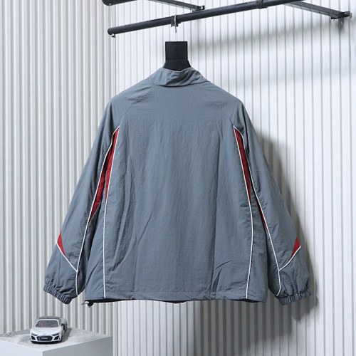 Supreme 25FW Contrast Piping Track Jacket Grey