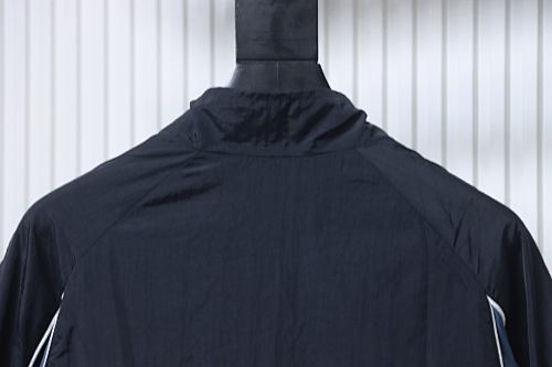 Supreme 25FW Contrast Piping Track Jacket Black