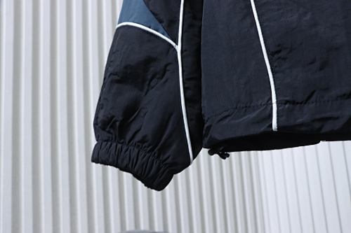 Supreme 25FW Contrast Piping Track Jacket Black