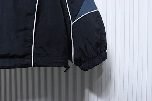 Supreme 25FW Contrast Piping Track Jacket Black