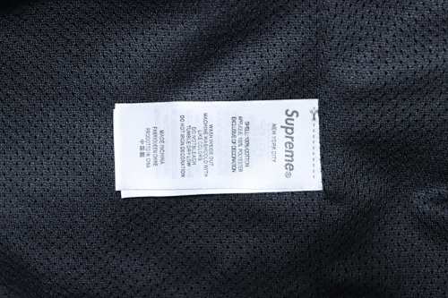 Supreme 25FW Contrast Piping Track Jacket Black