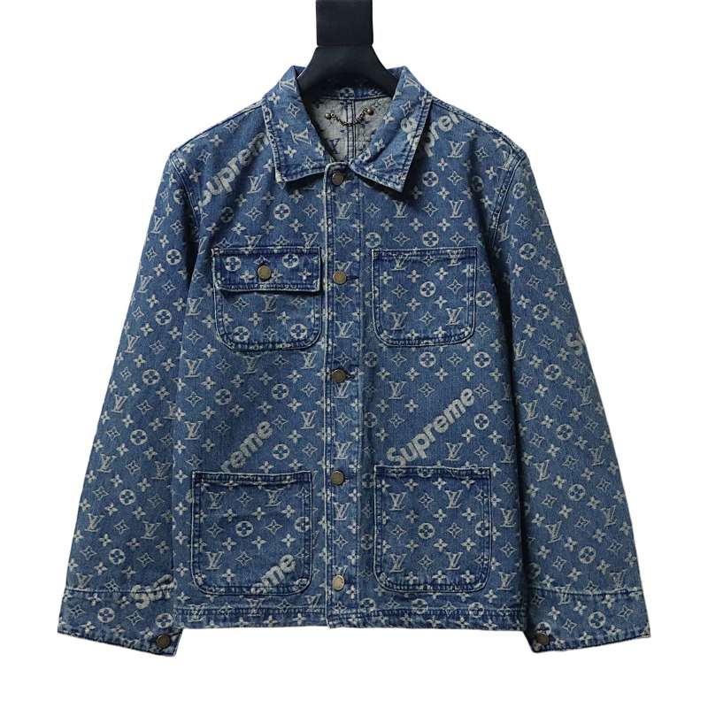 Supreme × L Denim Jacket