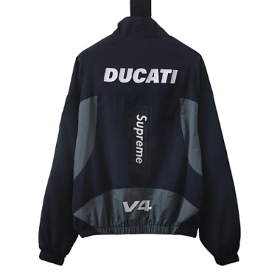Supreme Ducati Collaboration SS24 Jacket Black 02
