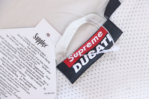 Supreme Ducati Collaboration SS24 Jacket White