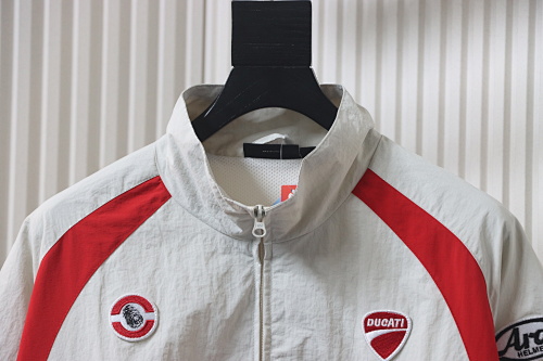 Supreme Ducati Collaboration SS24 Jacket White