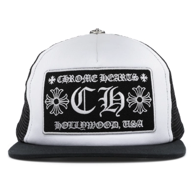 [Add One] Chrome Hearts CH Hollywood Trucker Hat 01