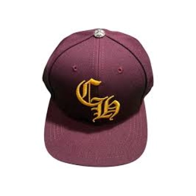  [Add One] Chrome Hearts Essentials LA Exclusive Baseball Wool Cap Cardinal 01