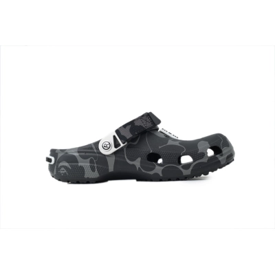 BAPE x Crocs Classic Clog BAPE x Crocs Classic Clog 'ABC Camo - Black' 01