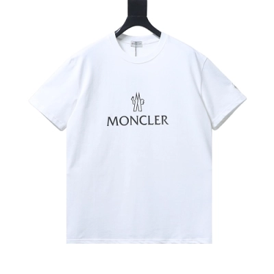 Moncler 26SS Arm Badge T-Shirt White 01