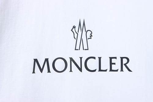 Moncler 26SS Arm Badge T-Shirt White