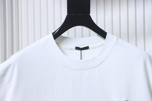 Moncler 26SS Front and Back Appliqué Embroidery T-Shirt White