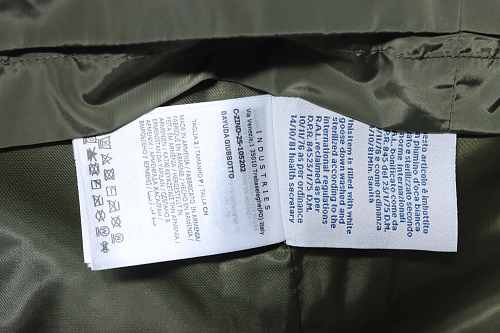 Moncler 26SS Workwear-Style Lightweight Hooded Jacket with Silicone Arm Patch Green