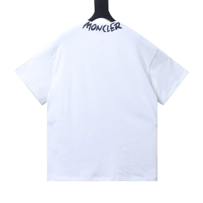 Moncler Large LOGO T-shirt White 02