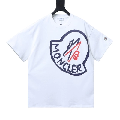 Moncler Large LOGO T-shirt White 01