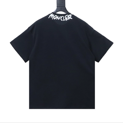 Moncler Large LOGO T-shirt Black 02