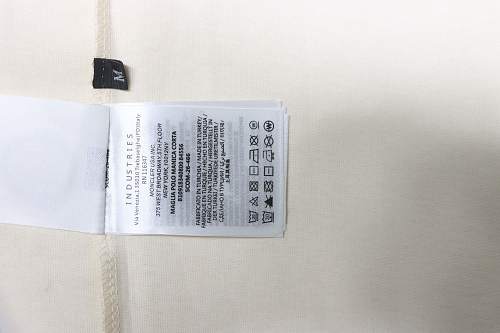 Moncler Short-Sleeve T-Shirt with Front Lettering Logo Apricot