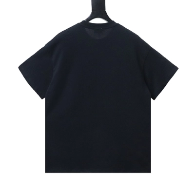 Moncler Terry Embroidery T-Shirt Black 02