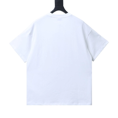 Moncler Terry Embroidery T-Shirt White 02