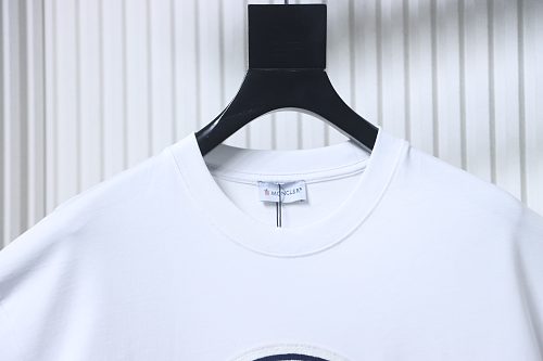 Moncler Terry Embroidery T-Shirt White