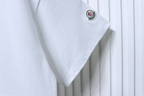 Moncler Terry Embroidery T-Shirt White