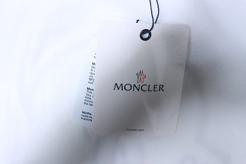 Moncler Terry Embroidery T-Shirt White