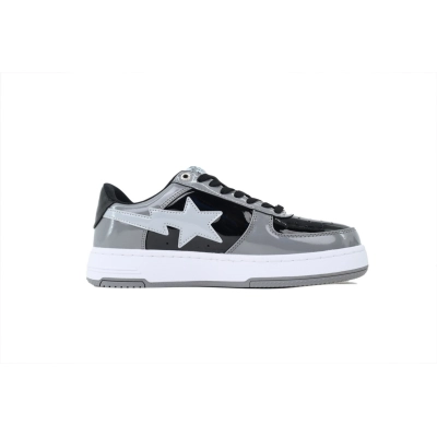 A BATHING APE Carbon Ash Black And White OXZ-SHM19-13030 02