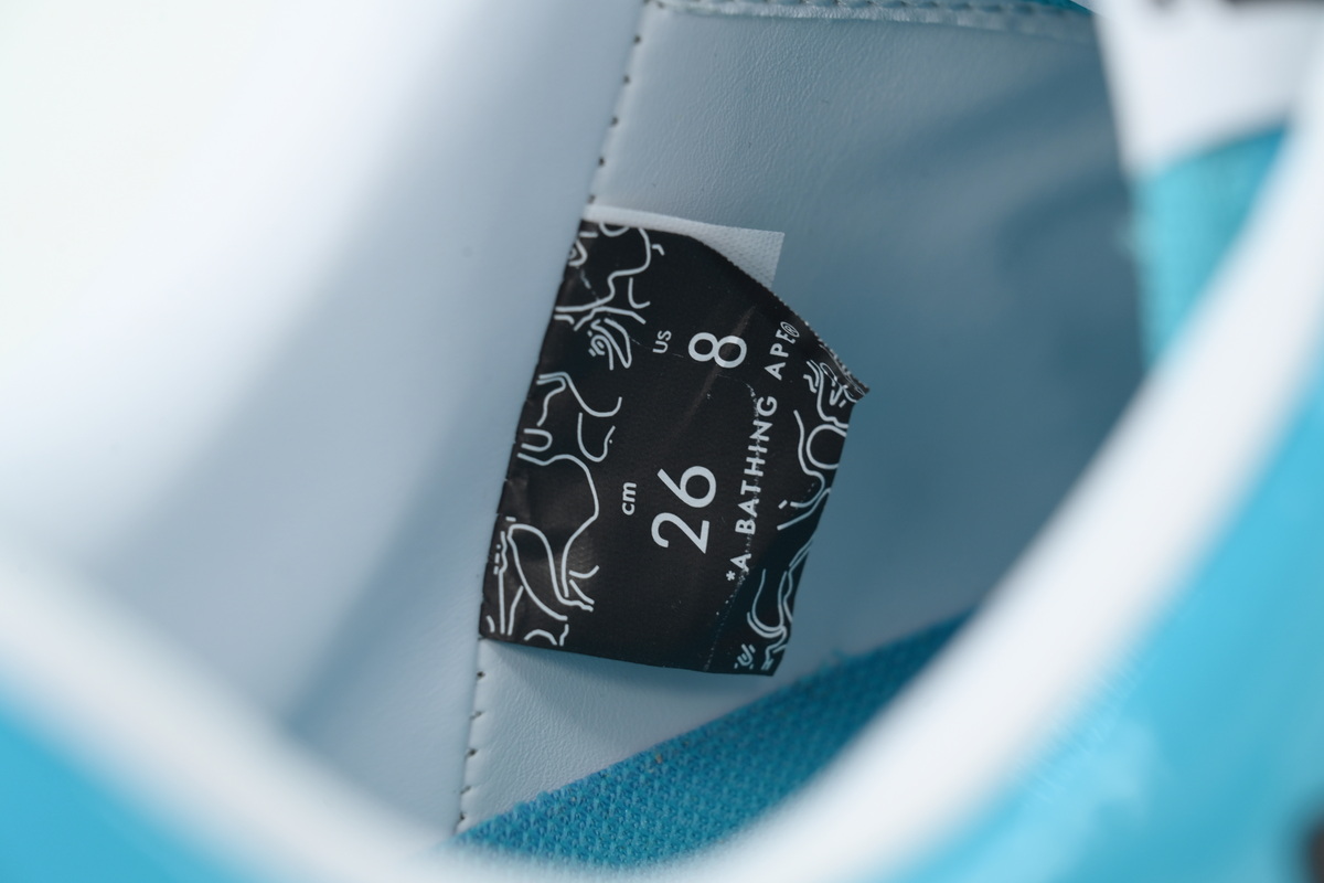 A BATHING APE Lake Blue OZX-SHM30-1911P