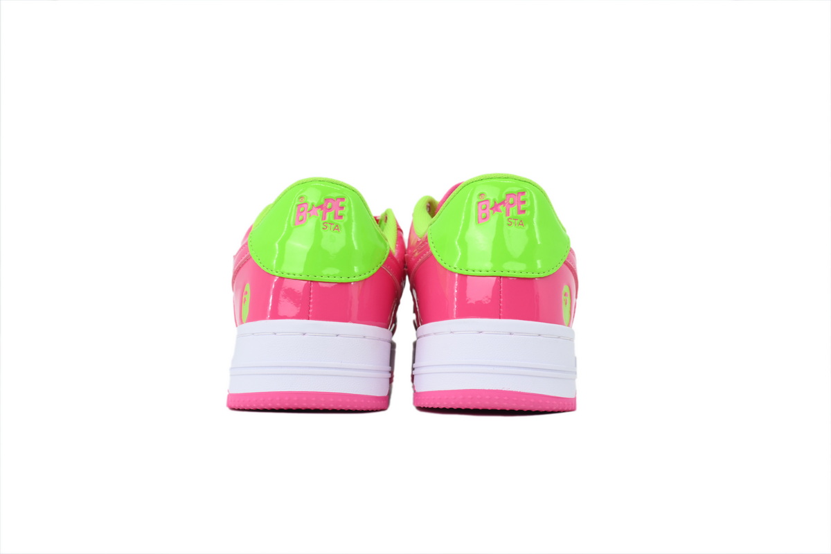 A BATHING APE Peach Red Green OXZ-SHM19-13030