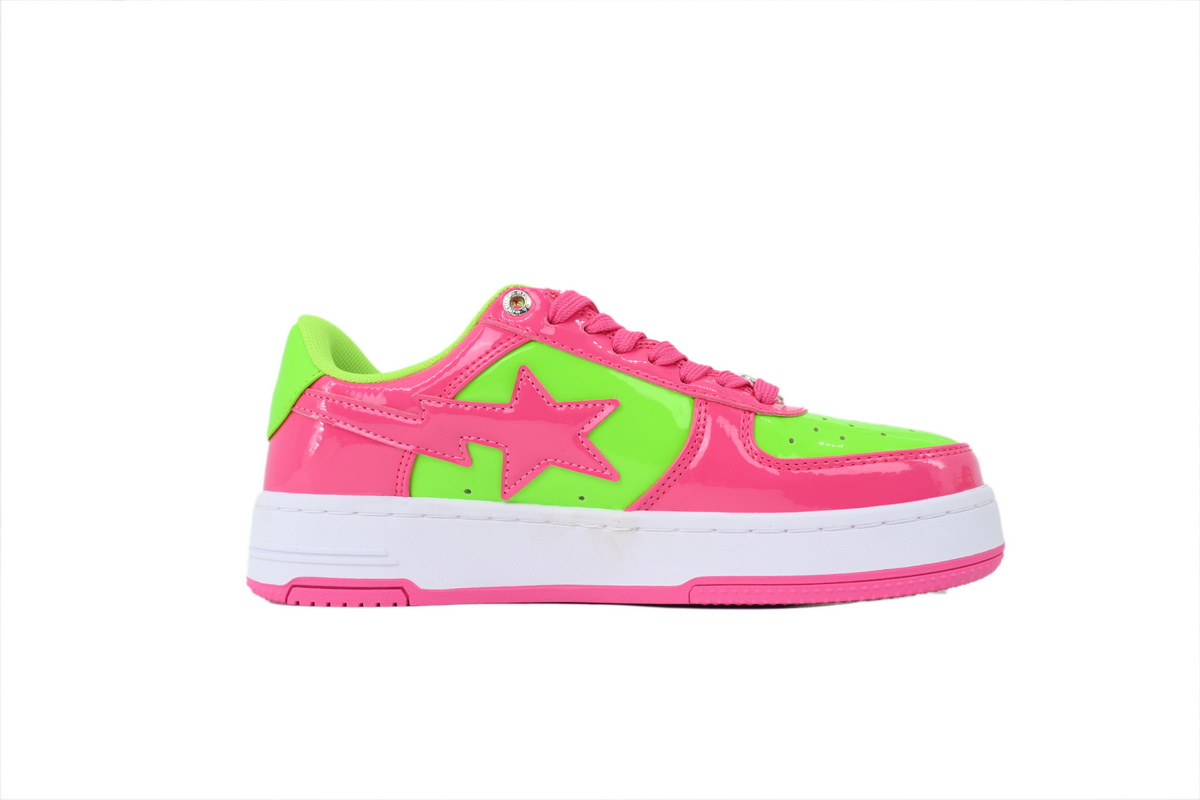 A BATHING APE Peach Red Green OXZ-SHM19-13030
