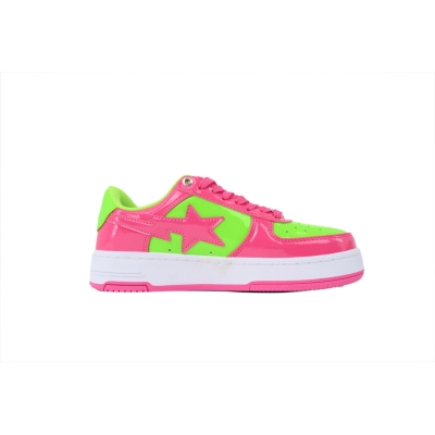 A BATHING APE Peach Red Green OXZ-SHM19-13030 02
