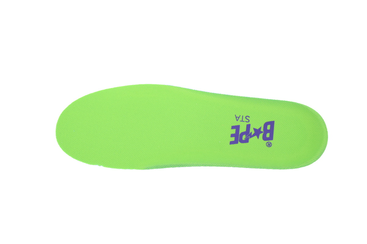 A BATHING APE Purple Green OXZ-SHM19-13030