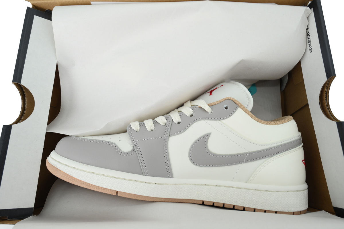 LJR Batch Air Jordan 1 Low 'Sail College Grey' 553558-169