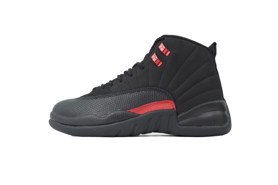 PK God Batch Air Jordan 12 Retro New Black Red CT8013-001