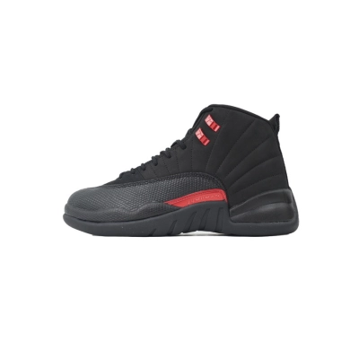 PK God Batch Air Jordan 12 Retro New Black Red CT8013-001 01