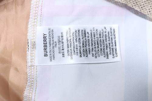 Burberry 22SS Checkered Stretch Drawstring Shorts
