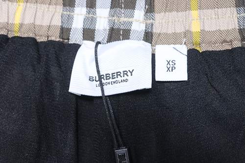 Burberry 24SS New Plaid Beach Shorts