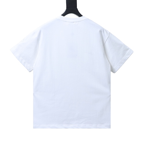 Burberry 25ss Color Block Equestrian Embroidered Short-Sleeve T-Shirt