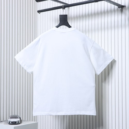 Burberry 25ss Color Block Equestrian Embroidered Short-Sleeve T-Shirt
