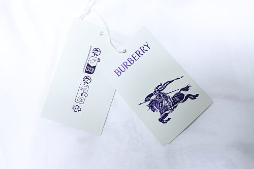 Burberry 25ss Color Block Equestrian Embroidered Short-Sleeve T-Shirt