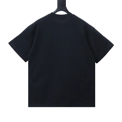 Burberry 25ss Color Block Equestrian Embroidered Short-Sleeve T-Shirt 02