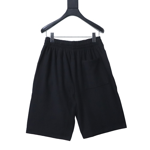Burberry 25ss Cursive Letter Flocked Logo Shorts