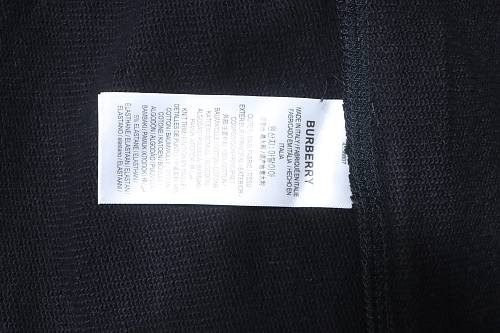 Burberry 25ss Cursive Letter Flocked Logo Shorts