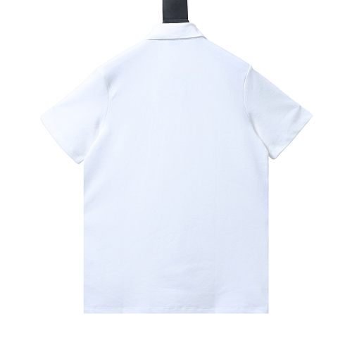 Burberry 26SS Appliqué Checkered Horse Short-Sleeve Polo Shirt